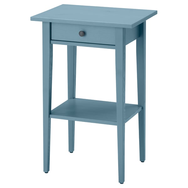 HEMNES bedside table, blue stain, 46x35 cm IKEA Ireland