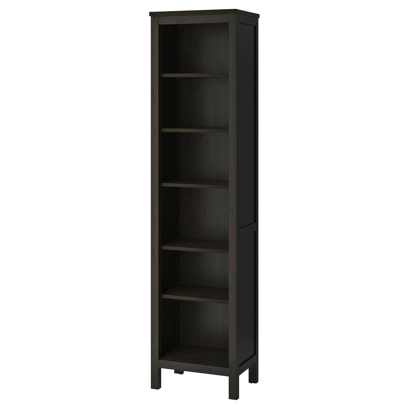 Hemnes Bookcase Black Brown 49x197 Cm Ikea Ireland Ikea Hemnes Regal Schwarzbraun