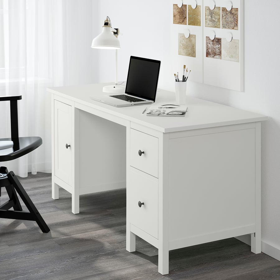HEMNES Desk, white, 155x65 cm IKEA Ireland