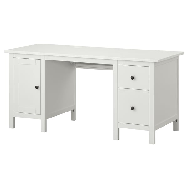 HEMNES Desk, white, 155x65 cm IKEA Ireland