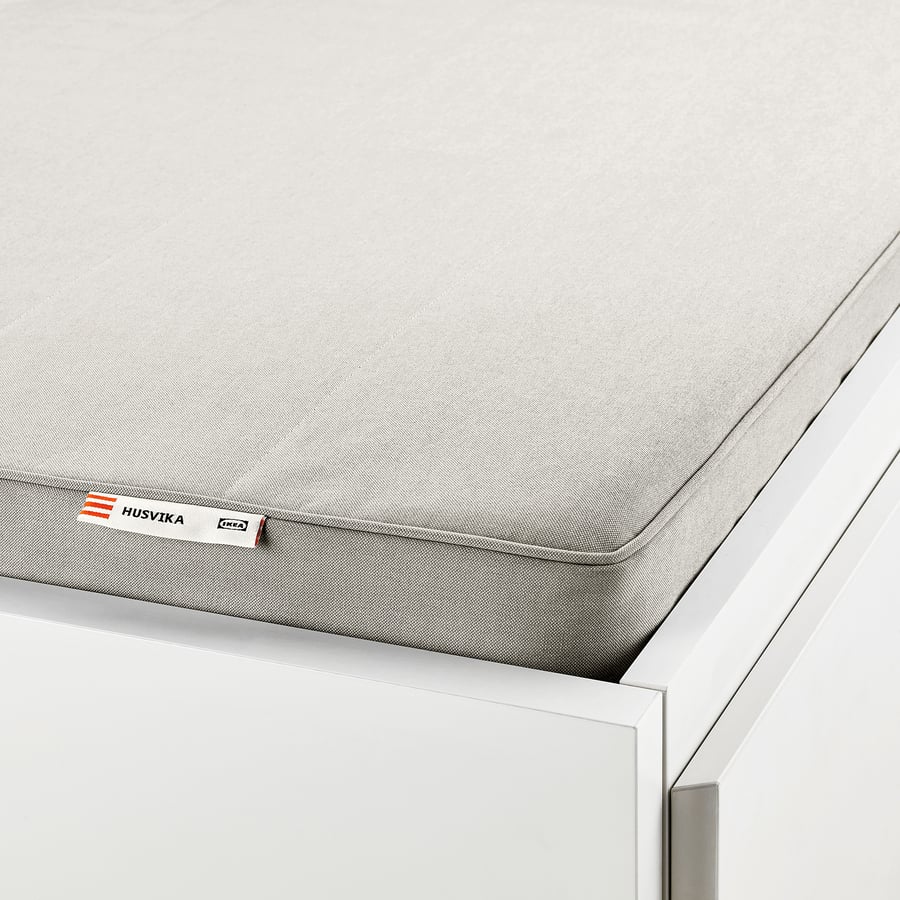 HUSVIKA Sprung mattress, firm, Vissle beige, 80x200 cm IKEA Ireland