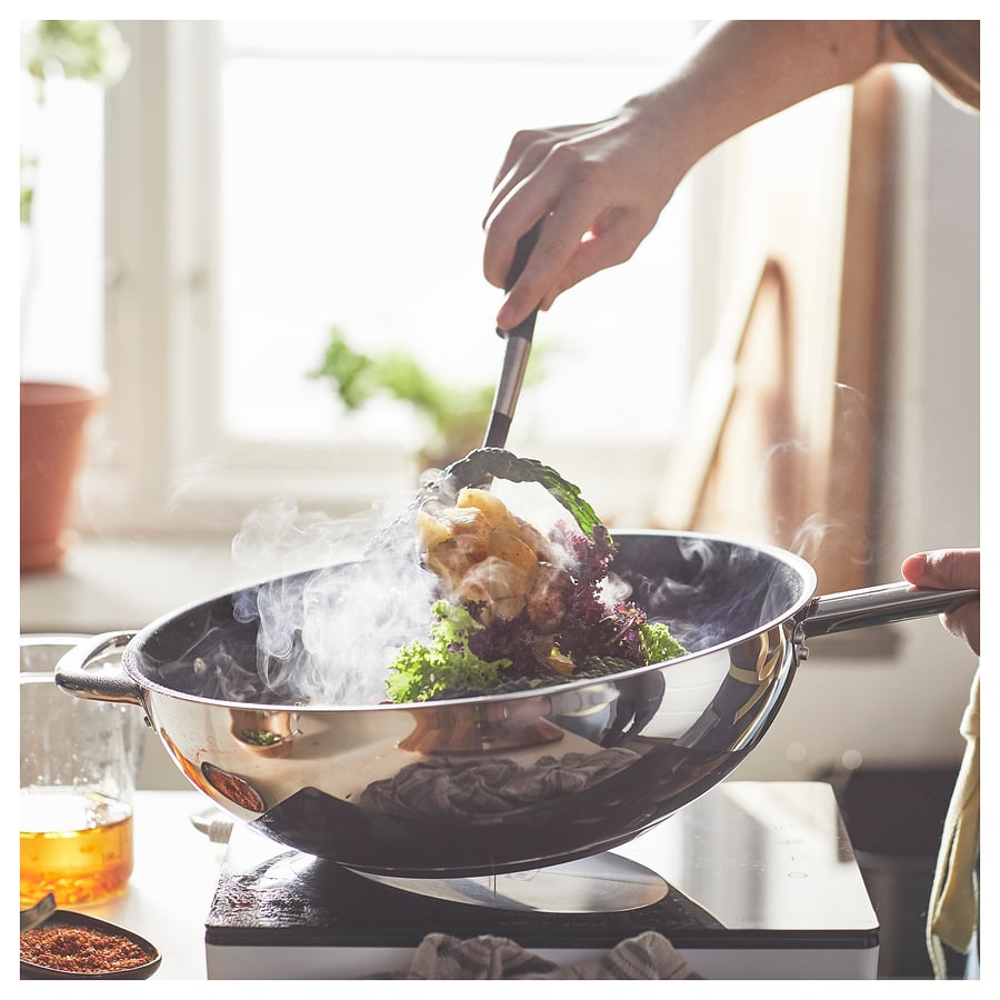 IKEA 365+ wok, stainless steel/nonstick coating, 32 cm IKEA Ireland