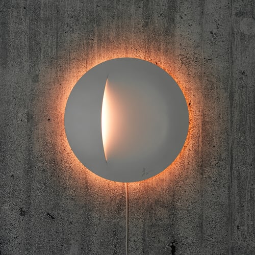 IKEA ART EVENT 2021 LED wall lamp, white, 30 cm IKEA Ireland