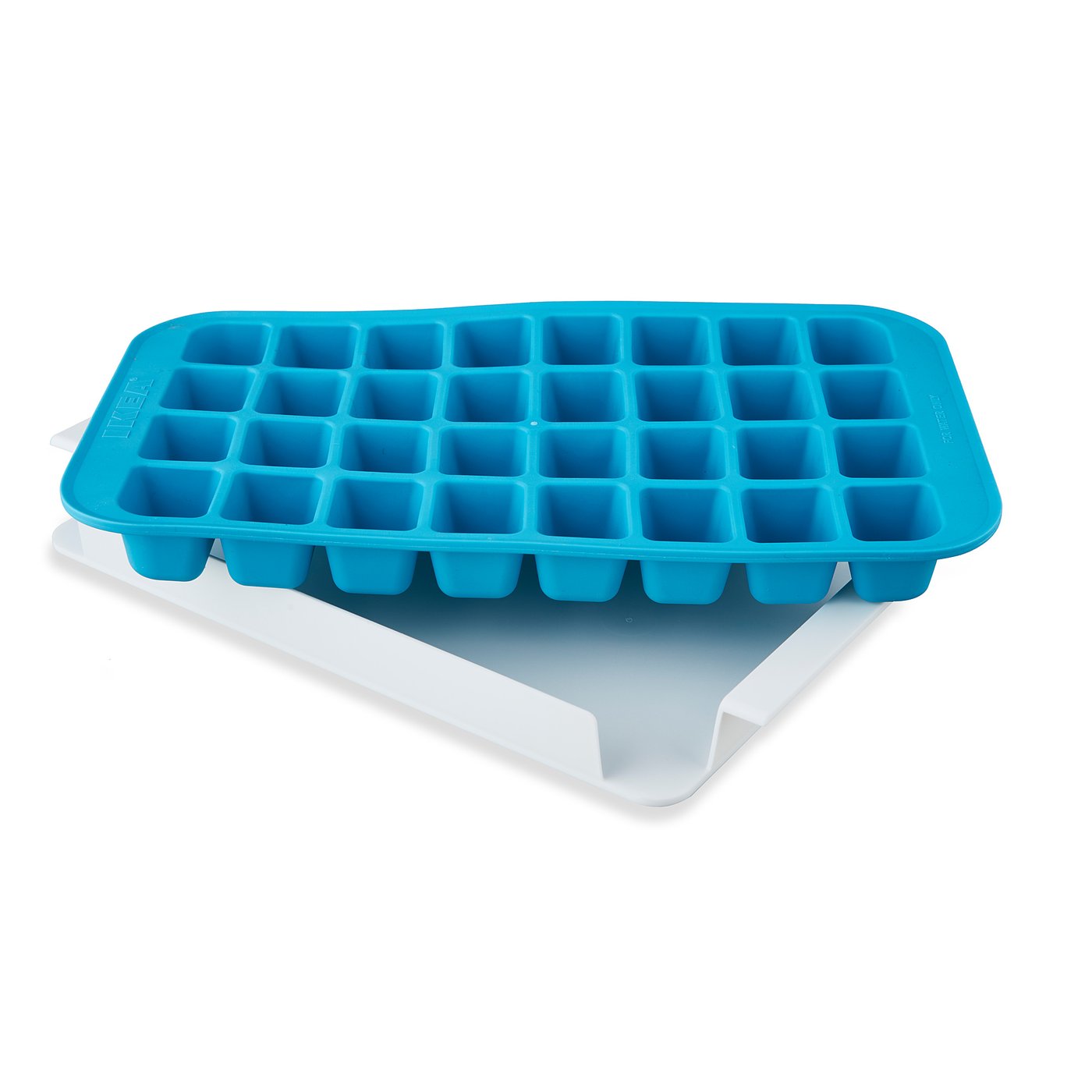 INBLANDAT Ice cube tray, blue, 28x16 cm IKEA Ireland