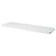 An IVAR white metal shelf. Its rectangular shape and simple design make it versatile for storage.