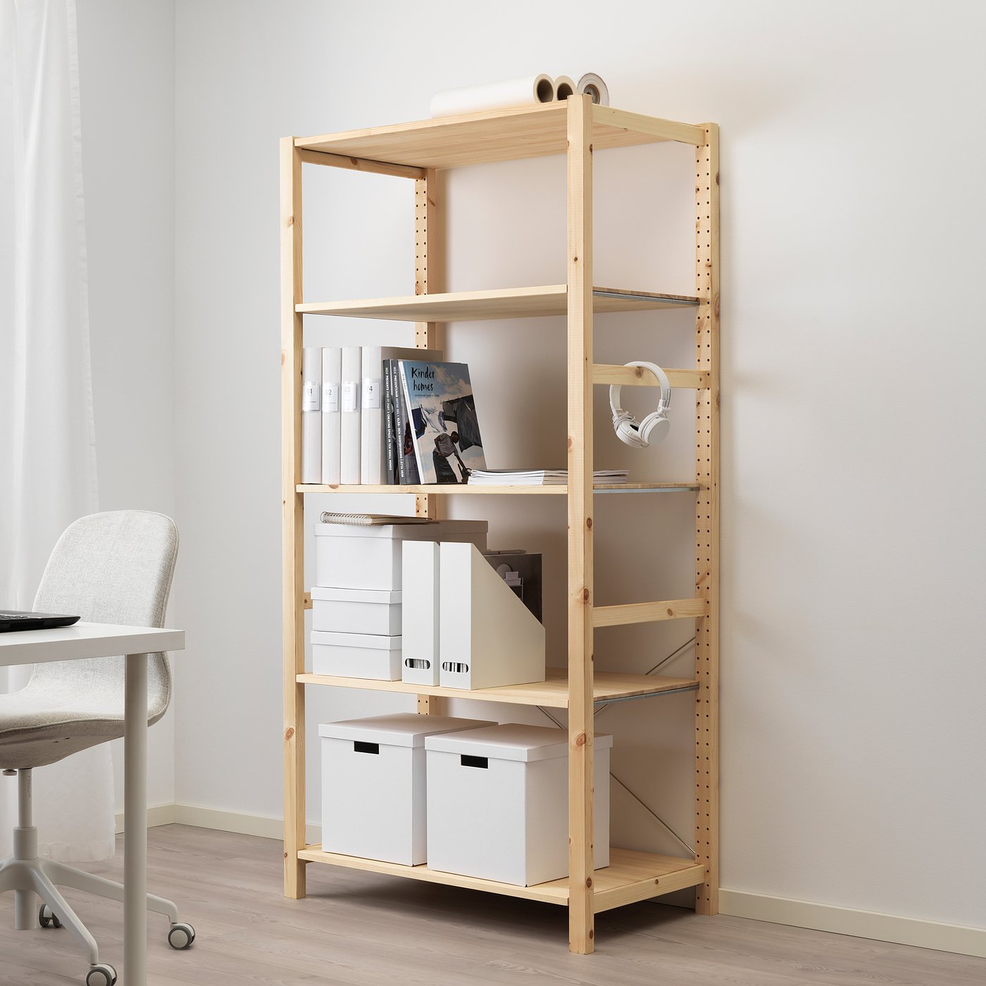 IVAR Shelving unit pine IKEA