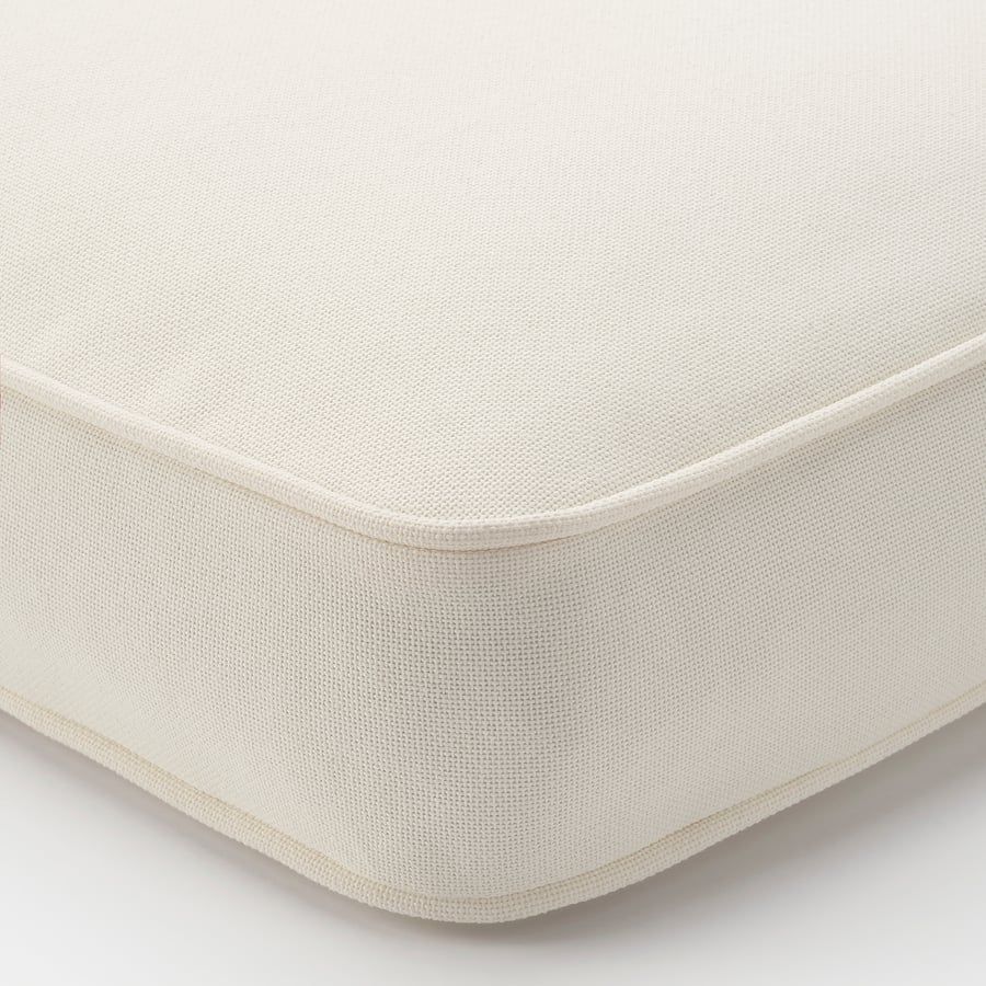 JÄRPÖN/DUVHOLMEN back cushion, outdoor, white, 62x44 cm IKEA Ireland