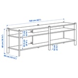 Illustration with measurements for the product: JÄTTESTA.