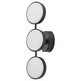 KABOMBA wall lamp: modern art deco with 3 dim light diffusers