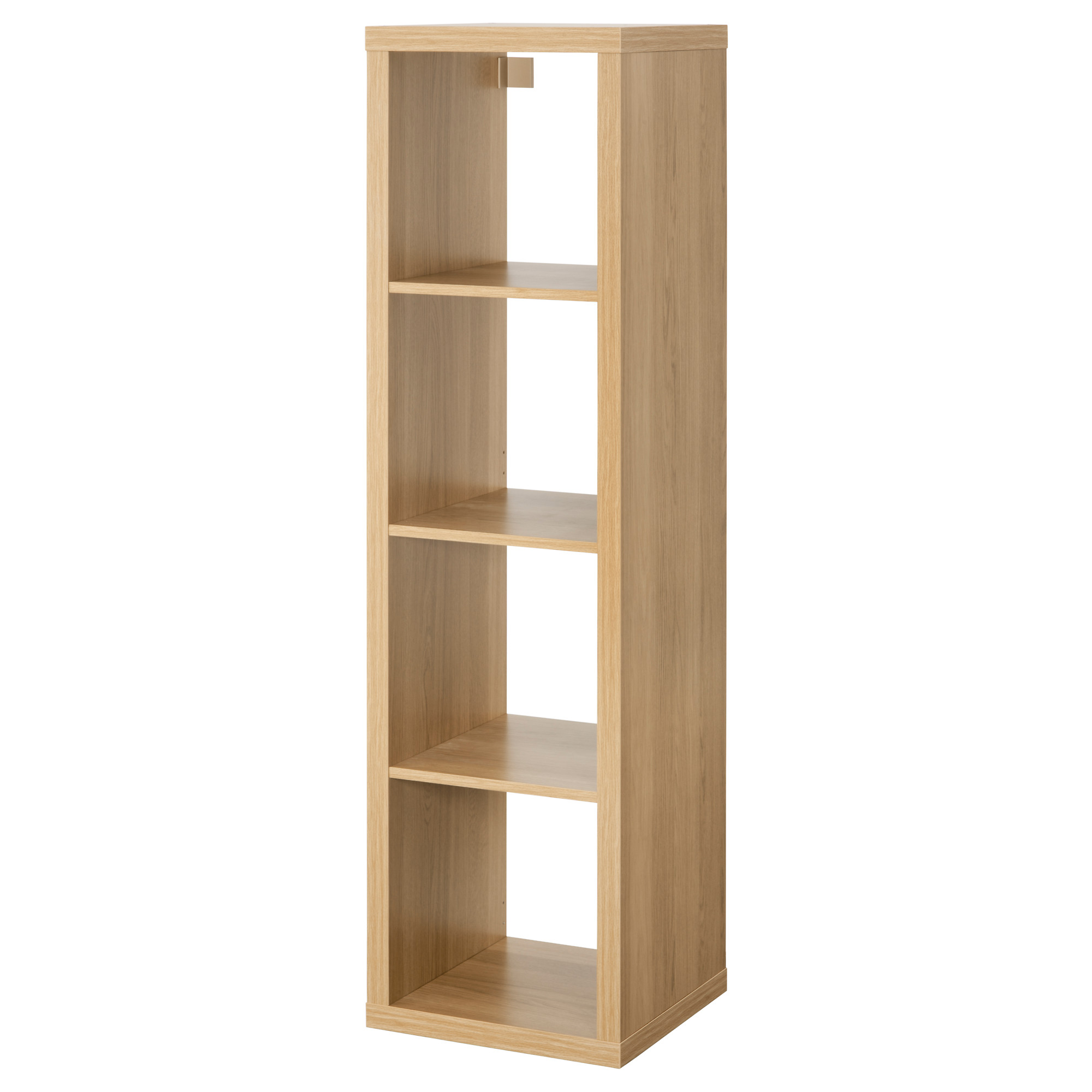 KALLAX Shelving unit, white stained oak effect, 42x147 cm IKEA Ireland