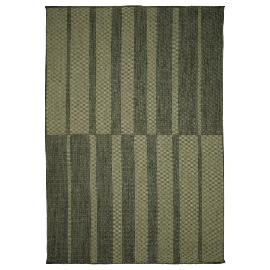 KANTSTOLPE rug flatwoven, in/outdoor, green, 200x300 cm IKEA Ireland