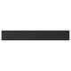 Option: Black rectangular KNIVSHULT drawer front, sleek & modern, made from plastic edging and particleboard.