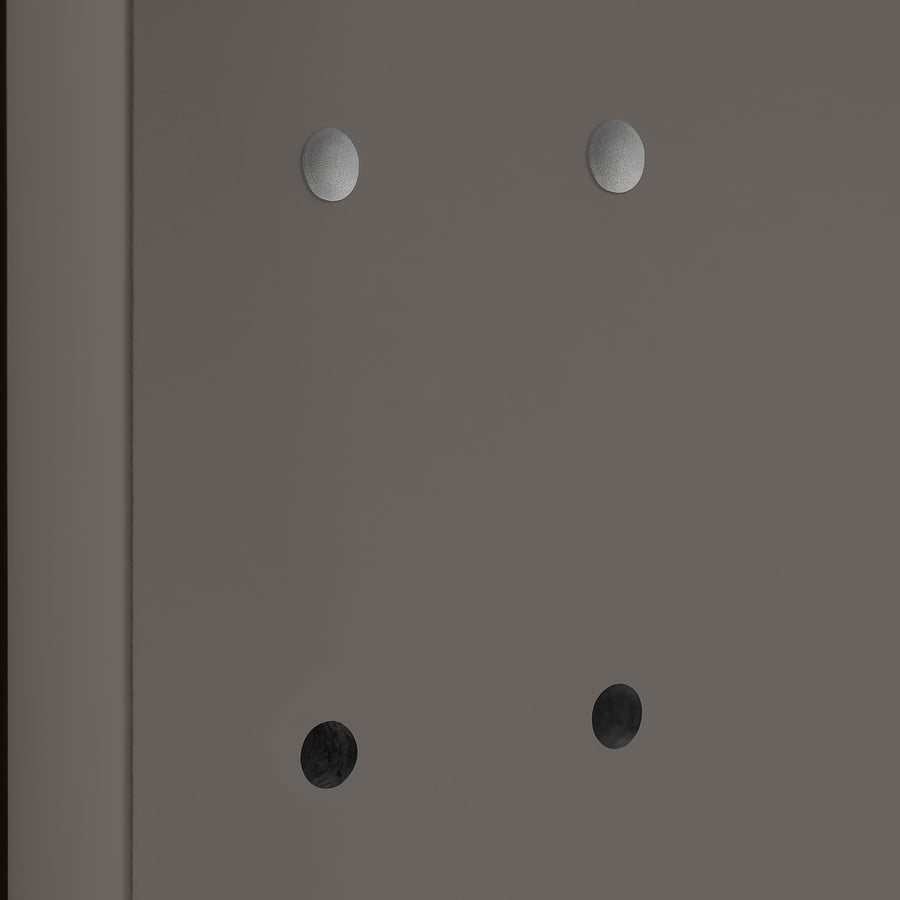 KOMPLEMENT cover cap, dark grey, 100 pack IKEA Ireland