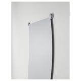 A modern mirror named KRABB. It sleek design with a strong, metal clamping mechanism, ensuring stability and durability.