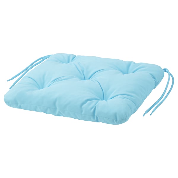 KUDDARNA Chair cushion, outdoor, light blue, 36x32 cm IKEA Ireland