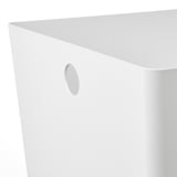 KUGGIS Box, white, 26x35x15 cm