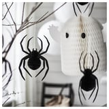 KUSTFYR Hanging decoration, ghost white, 51 cm