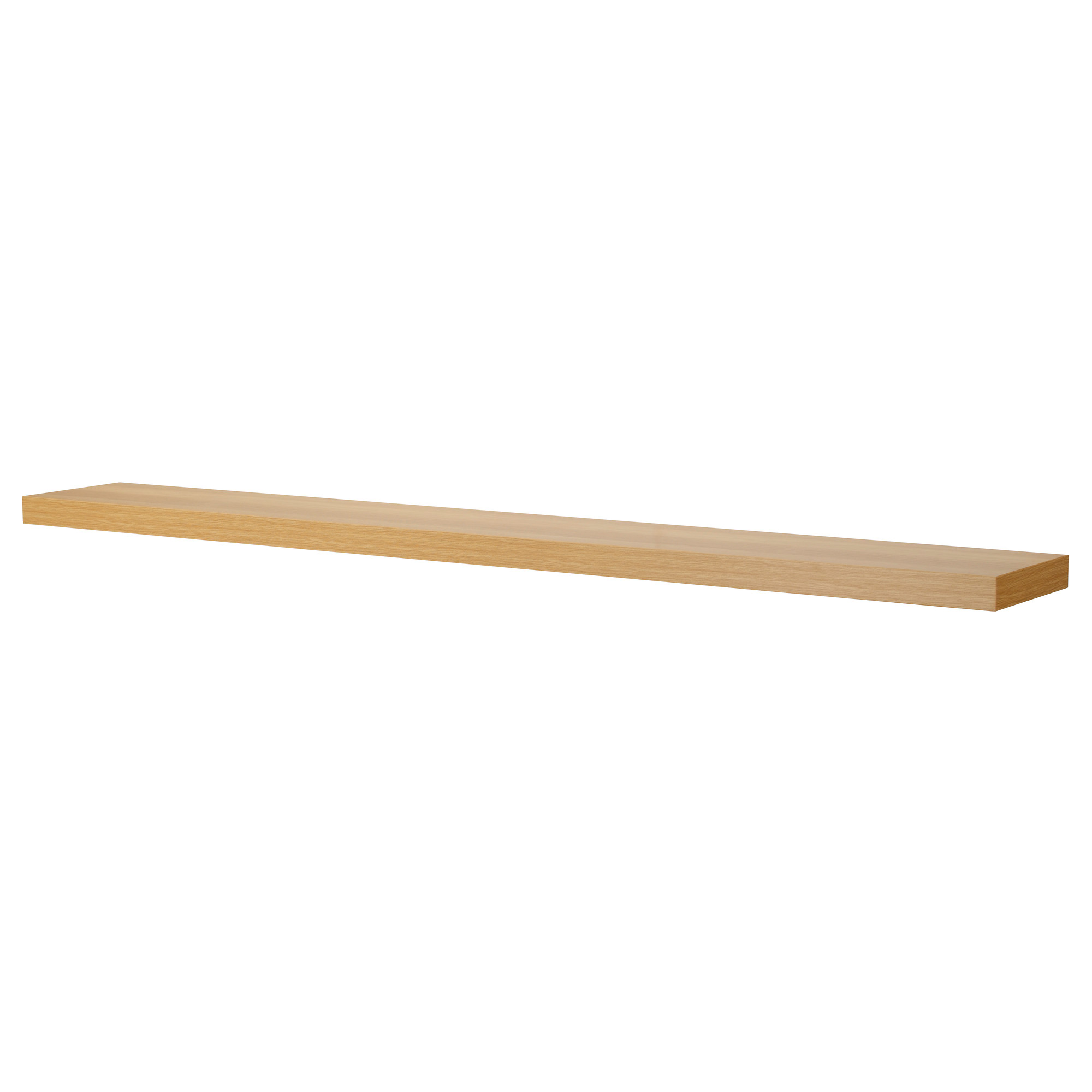 LACK Wall shelf, oak effect, 190x26 cm IKEA Ireland