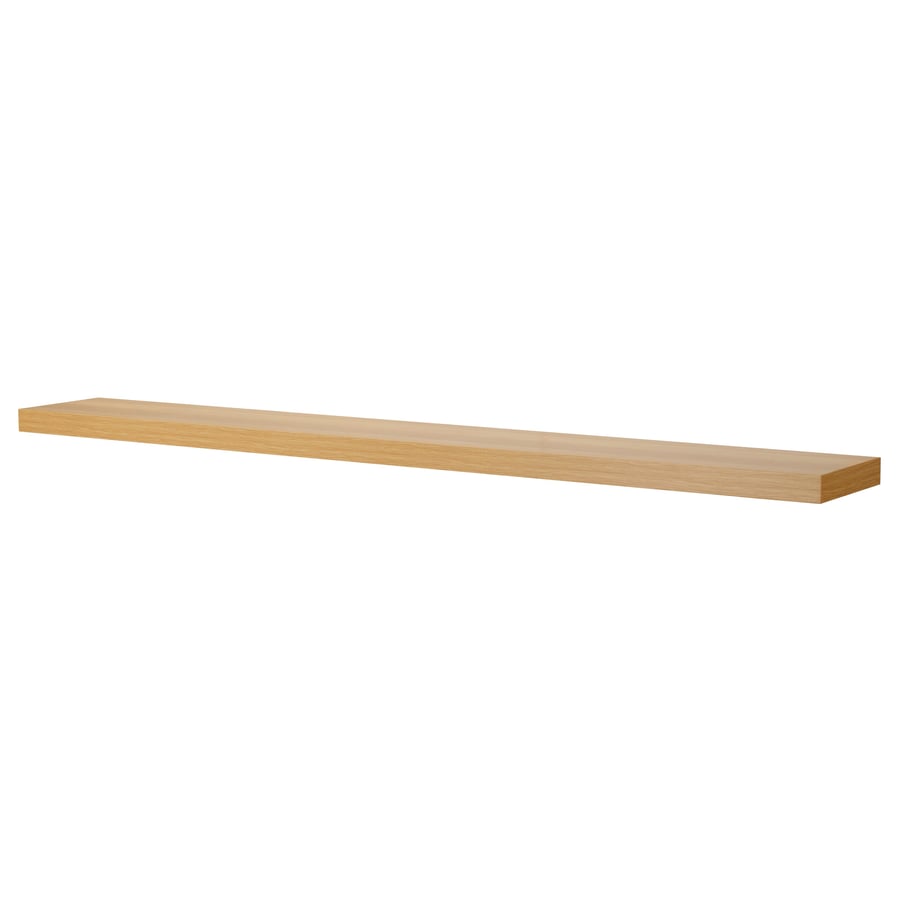 LACK wall shelf, oak effect, 190x26 cm IKEA Ireland