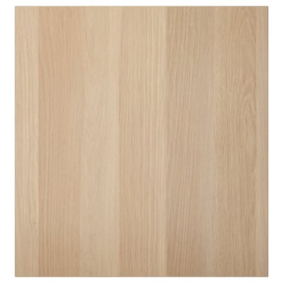 LAPPVIKEN white oak front, smooth design, natural look.