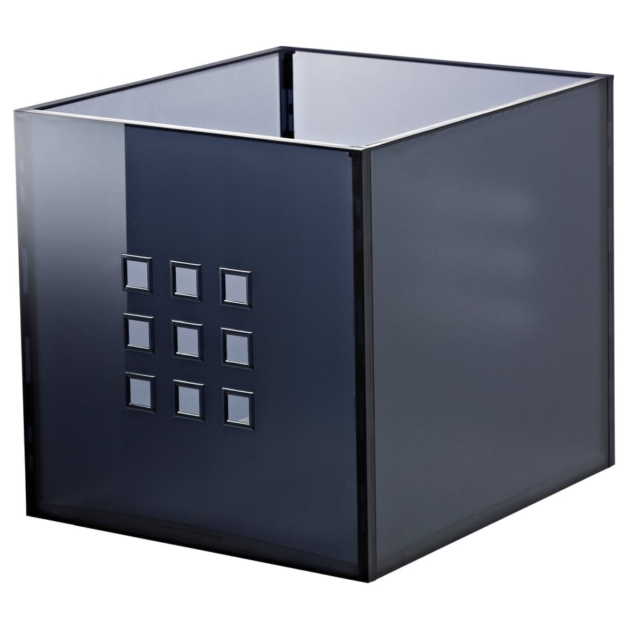 LEKMAN Box, dark grey, 33x37x33 cm IKEA Ireland