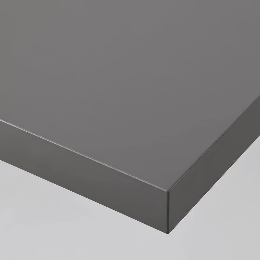 LINNMON table top, dark grey, 100x45 cm - IKEA Ireland