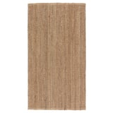 LOHALS natural jute rug, beige, rectangular, textured weave.