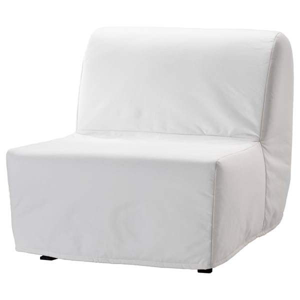 LYCKSELE Chairbed cover Ransta white IKEA