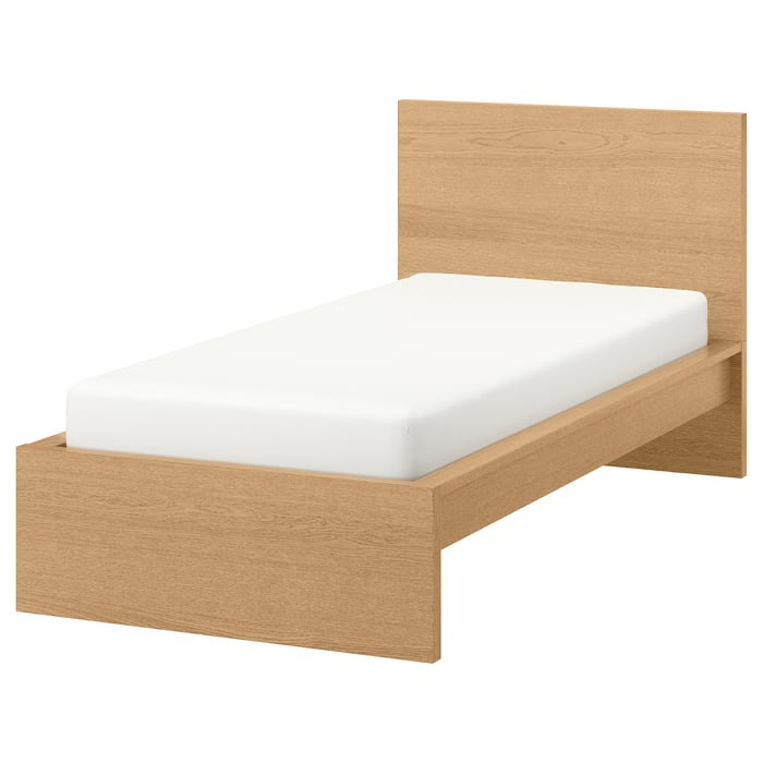 MALM Bed frame, high, white, Standard Single IKEA Ireland