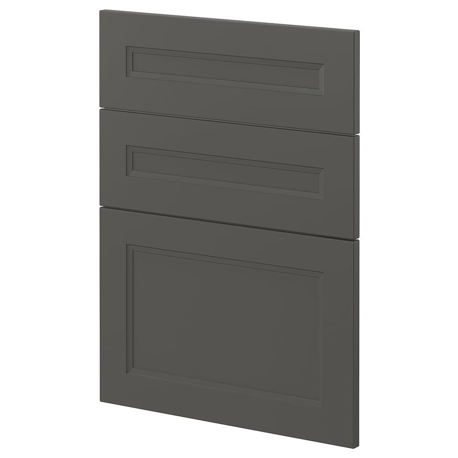METOD 3 fronts for dishwasher, Axstad dark grey, 60 cm IKEA Ireland