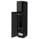 METOD kitchen cabinet, dark grey, modern, pull-out organizers, handleless.