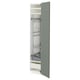 METOD kitchen cabinet in grey-green with pull-out shelf and adjustable shelf.