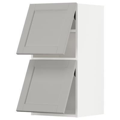 White kitchen cabinet set with beveled edges and modern design. Sturdy construction, sleek and functional.