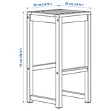 Illustration with measurements for the product: NÄMMARÖ.