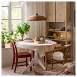 NARRKOLV Pendant lamp, rattan, 56 cm