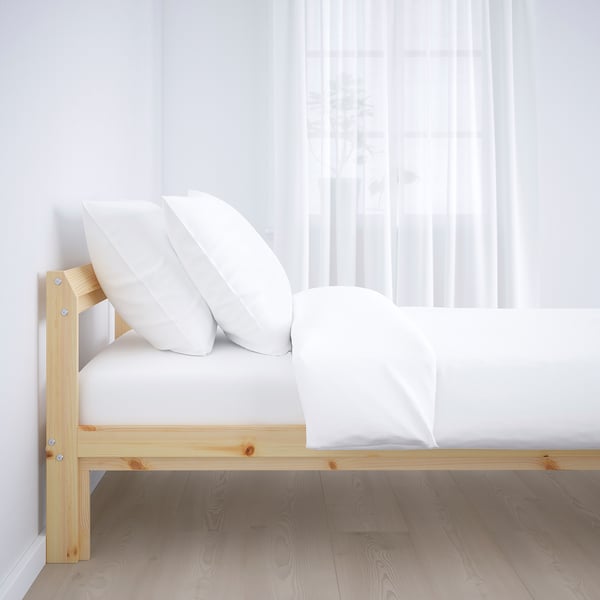 NEIDEN Bed frame, pine, Standard Single