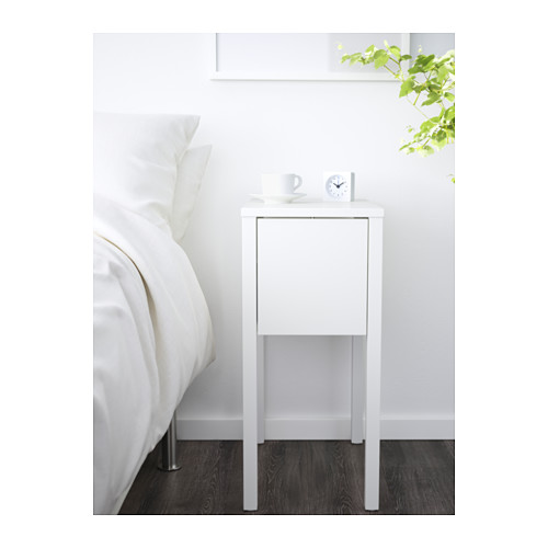 NORDLI Bedside table White 30 x 50 cm IKEA