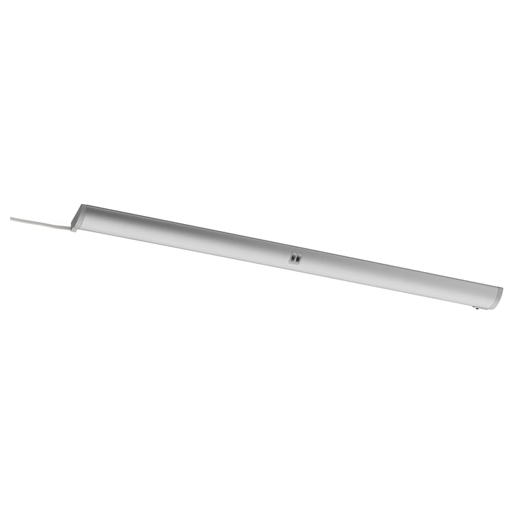 NORRFLY LED lighting strip, aluminium-colour, 42 cm - IKEA Ireland