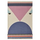 OMMJÄNGE cotton wall art, colorful geometric design.