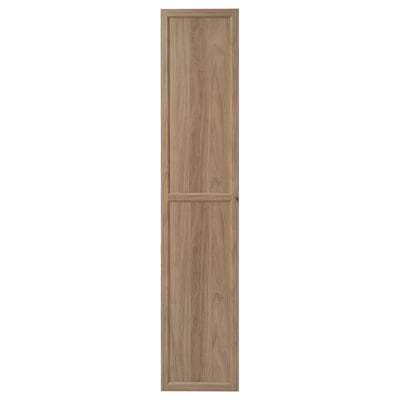 OXBERG wooden cabinet, light brown, rectangular, minimalist design.