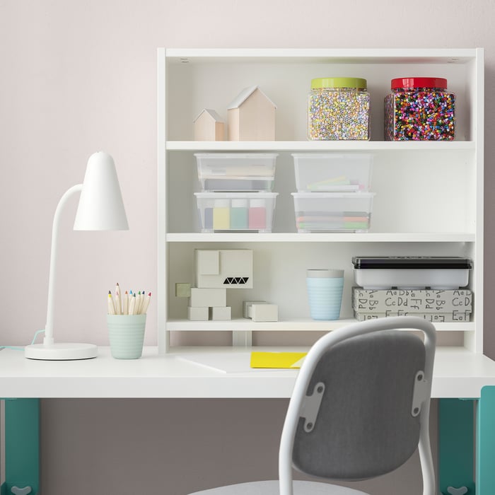 PÅHL desk top shelf, white, 64x60 cm IKEA Ireland