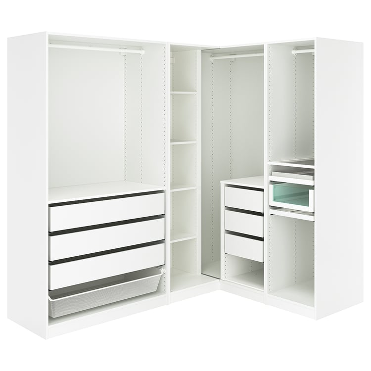 PAX Corner wardrobe white IKEA Ireland