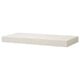 PERSBY Wall shelf, white, 59x26 cm