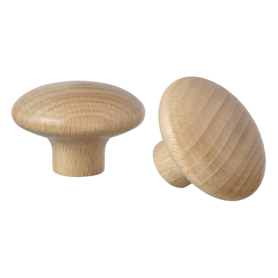 PLOCKAR knob, wood, 49 mm IKEA Ireland
