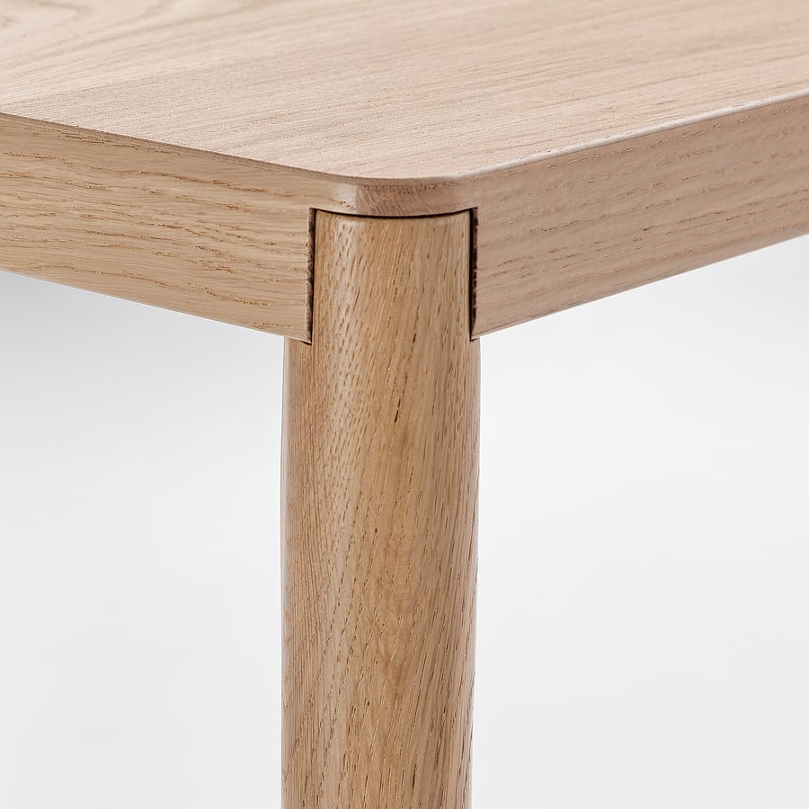 RÅVAROR Dining table, oak veneer, 130x78 cm IKEA Ireland