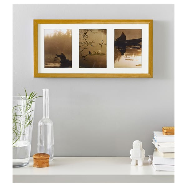 RIBBA Frame oak effect IKEA