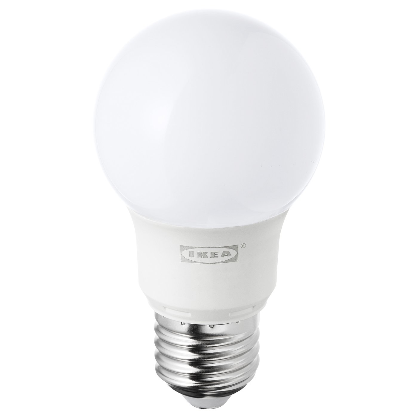 RYET LED bulb E27 400 lumen, globe opal white IKEA