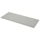 A SÄLJAN laminate worktop in gray, rectangular with smooth edges, designed for easy cleaning and long-lasting beauty.