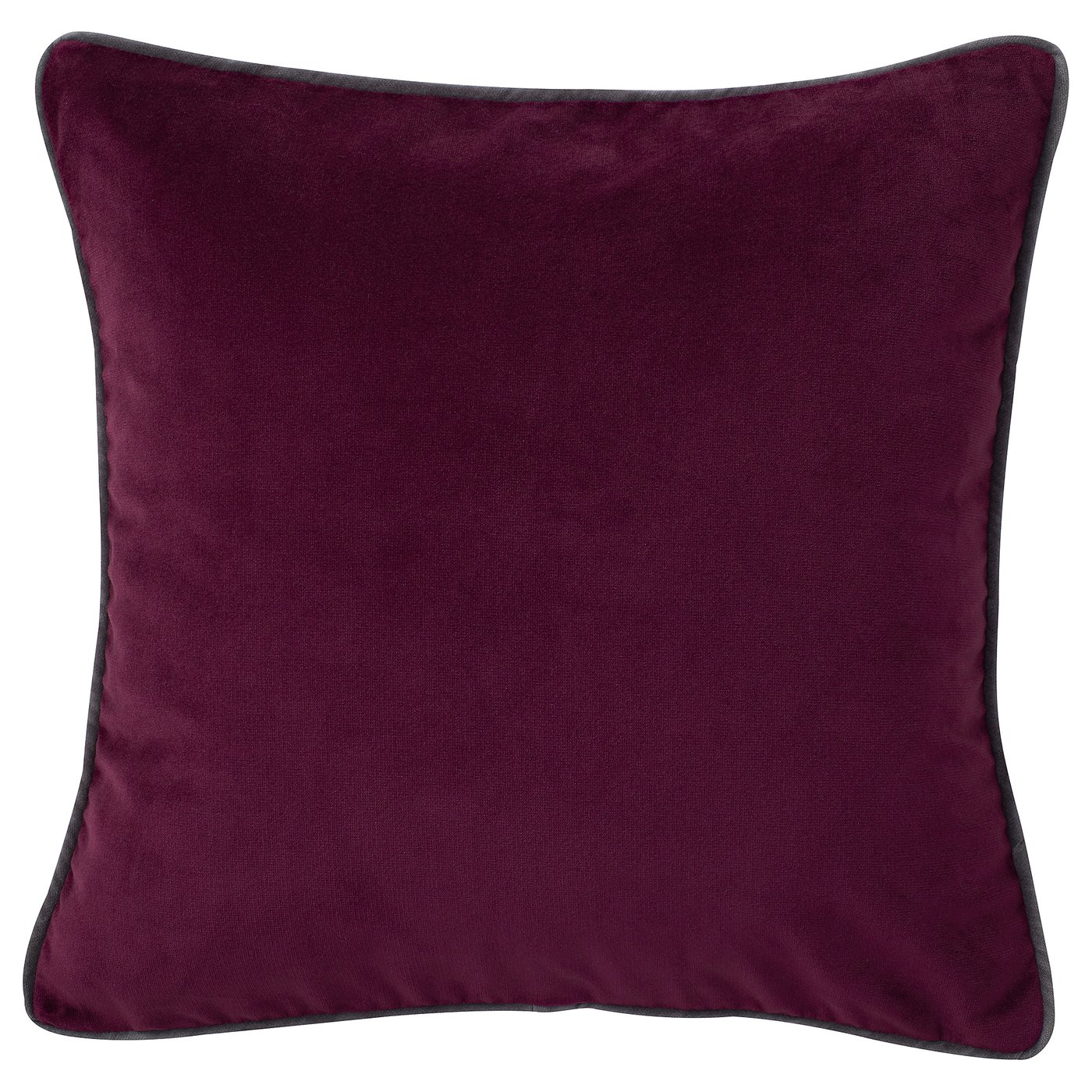 SAGALIE Cushion cover - velvet purple, dark blue - IKEA