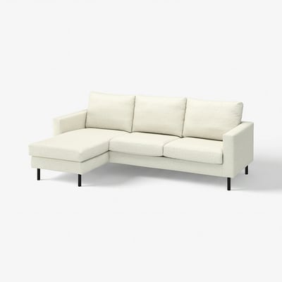 SALTSJÖBADEN 3-seat sofa with chaise longue, Gunnared beige